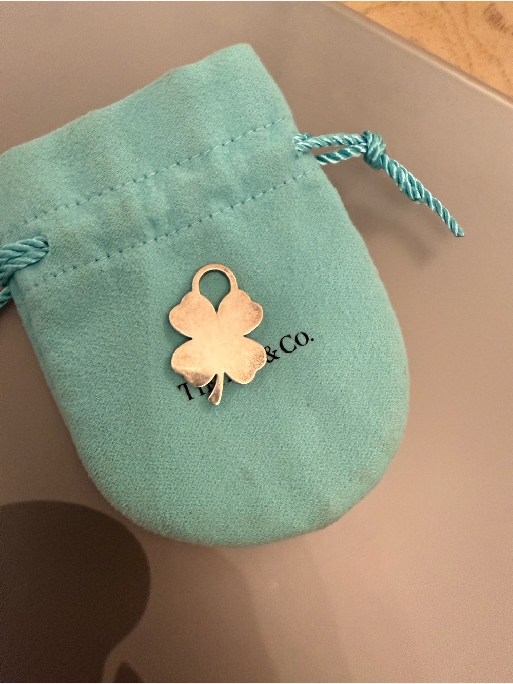 Tiffany Co lucky leaf